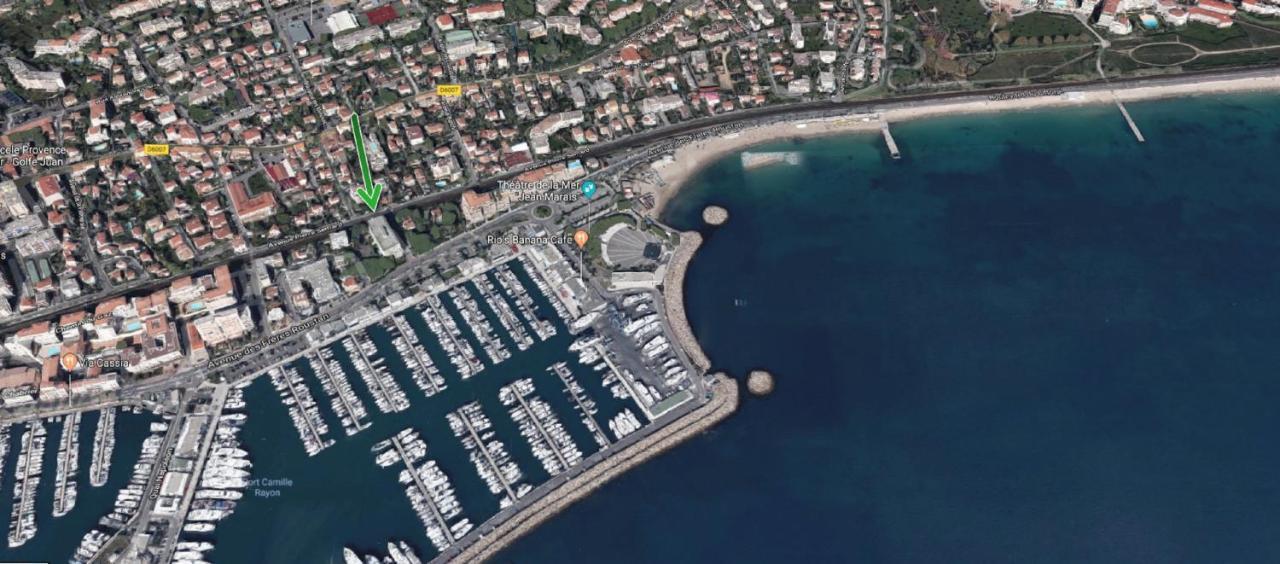 גולף-ז'ואן Grand Studio Neuf Face Port Et Plage, Parking Prive מראה חיצוני תמונה